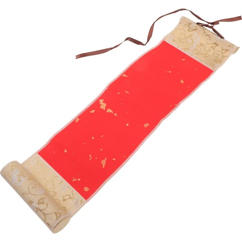 Blank calligraphy paper scroll - blank,