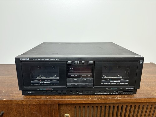Philips stereo cassette deck - philips,