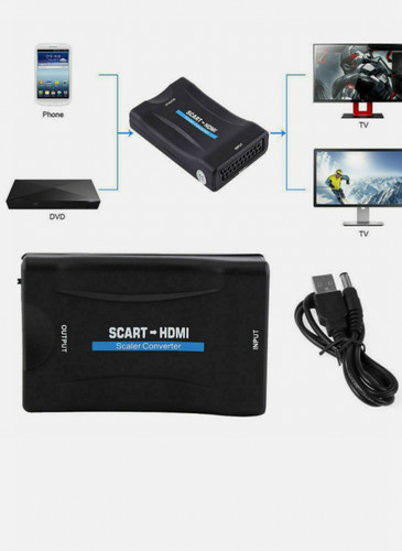 Scart hdmi converter - scart,