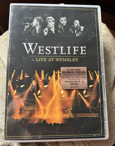 Westlife live wembley dvd - westlife,