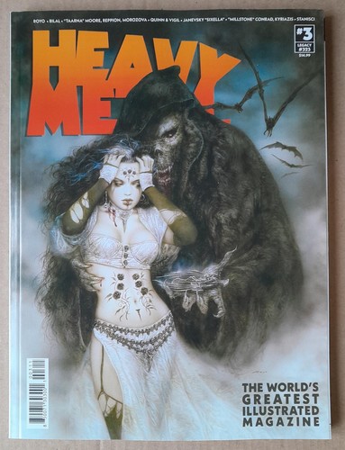 Heavy metal magazine cover - heavy,