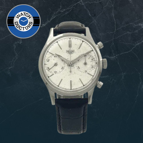 1960 heuer chronograph watch - c.1960,