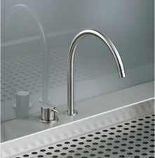 £1,068.00 Vola Tap 590H-16 One Handle Mixer  Swivel Spout In Chrome