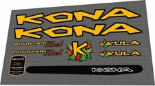 Kona Kula 1997 Decal Set