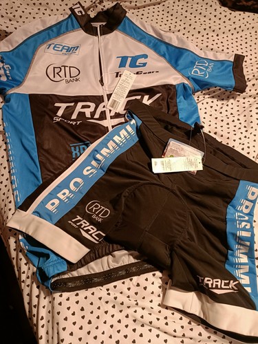 Men team cycling set short - men,