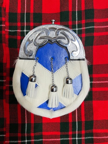 Kilt sporran scotland - sporran, flag