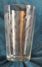 Rare Everard's Tiger Best Bitter Stripped Pint Glass - Tiger Striped Print Glass