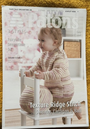 Patons knitting pattern - patons,