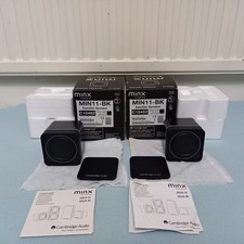 BOXED black CAMBRIDGE AUDIO
