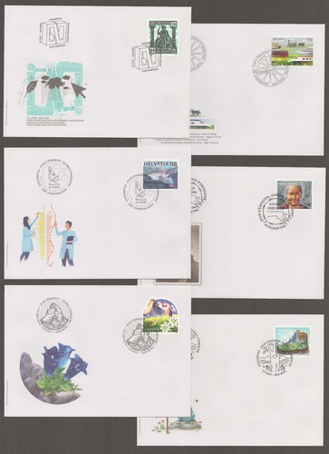 Switzerland 2022 6 different - 2022,