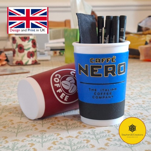 Printed caffe nero coffee - 3d,