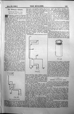 Original Old Antique Print Hot