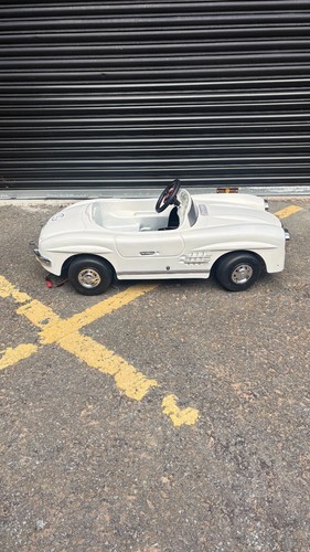 Mercedes cream 300sl electric - mercedes,