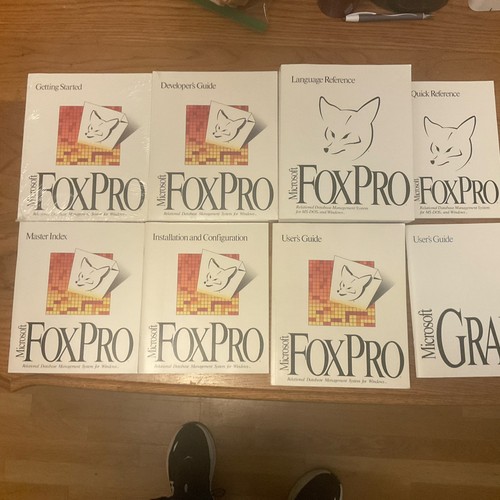 Microsoft foxpro users guides - microsoft,