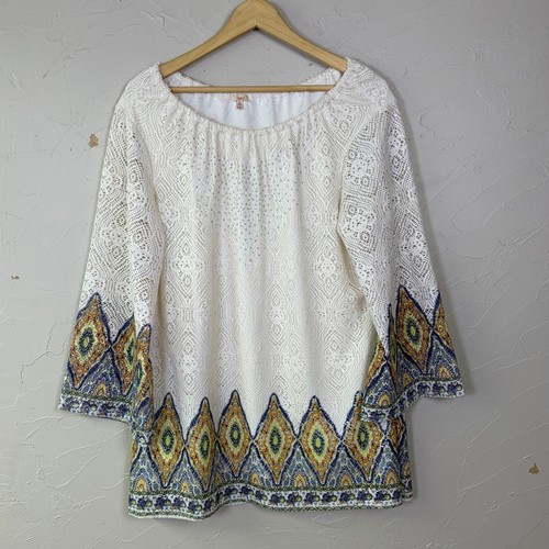 Reba lace tunic - top, xl