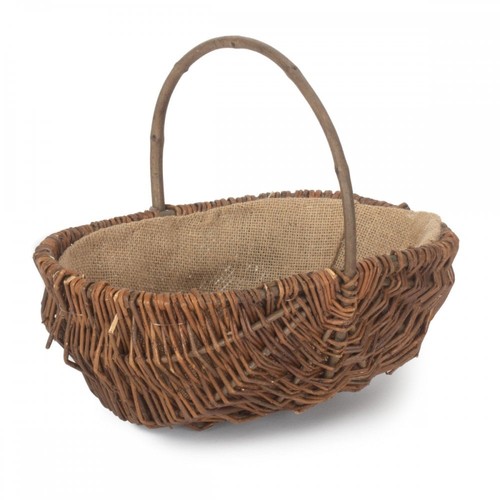 Medium oval unpeeled willow - medium,