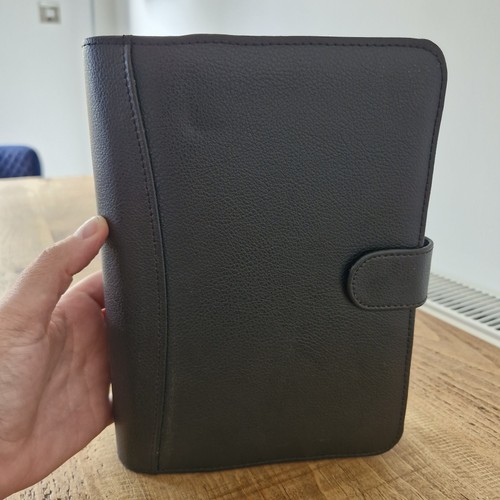Collins black genuine leather - black,