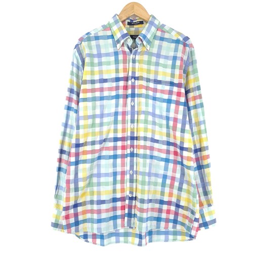 Gant mens shirt check cotton - check,