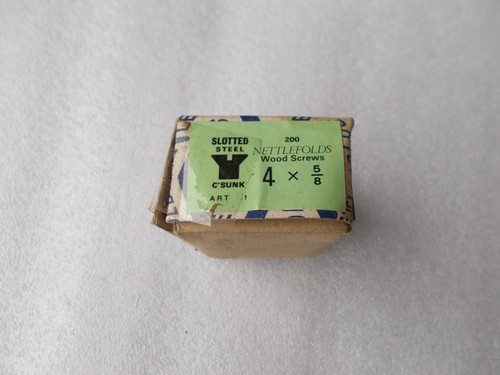 Screws screw nettlefolds - nettlefolds, wood
