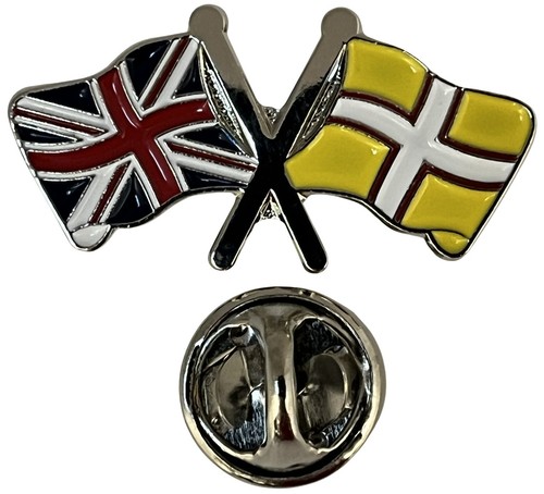 Union jack dorset pin badge - &,