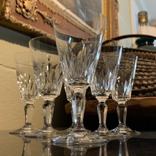 6 Baccarat Crystal Carcassonne