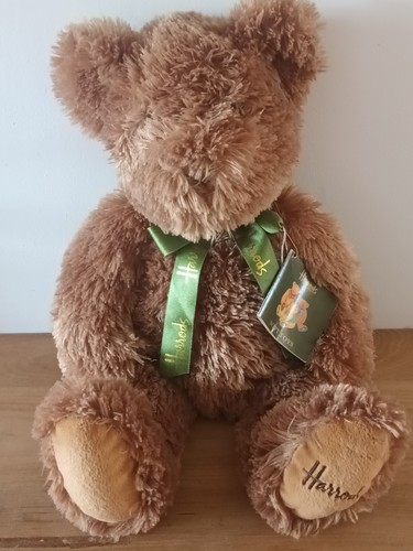 Harrods plush teddy - harrods, bear