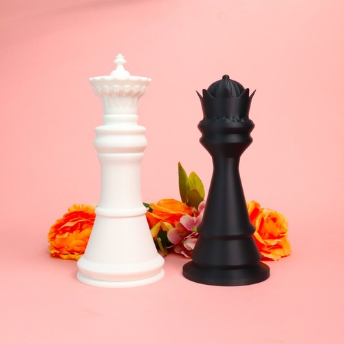 Large king queen chess - large,