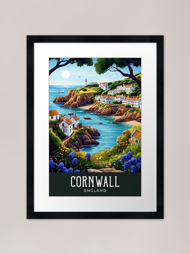 Cornwall vintage travel - cornwall,