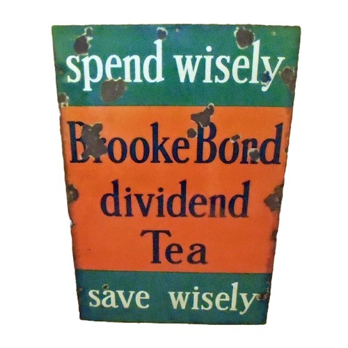 Vintage enamel sign - vintage,