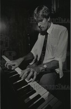 1984 press photo - press, saxophonist