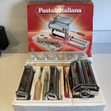 IMPERIA Pastaia Italiana Pasta Making Machine Set Boxed Spaghetti Ravioli Boxed