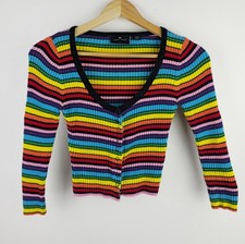 Lazy Oaf Rainbow Knit Top