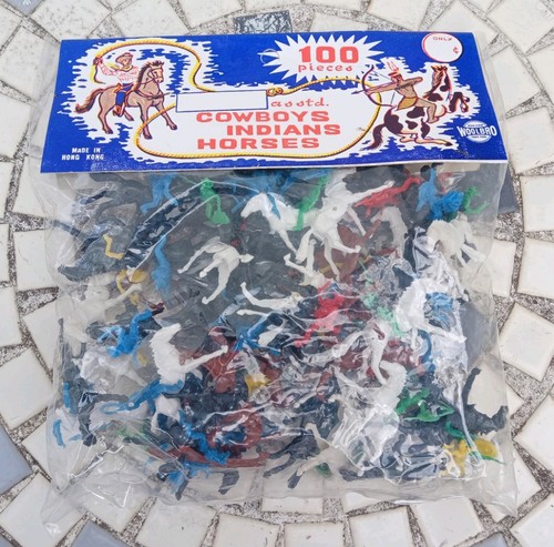 Vintage woolbro toy cowboys - woolbro,