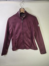 Anky Maroon Womans  Zip Up