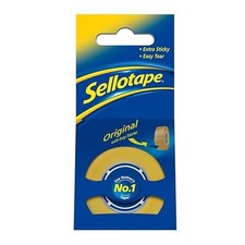 Sellotape Original Golden, Multi-Purpose Clear Tape, 18mm x 25m