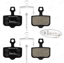 4 Pairs/2 Pairs Bike Disc Brake Pads, Ebike Brake Pads Replacement Semi-Metal Br