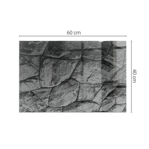 Glass hearth plate for lounge - glass,