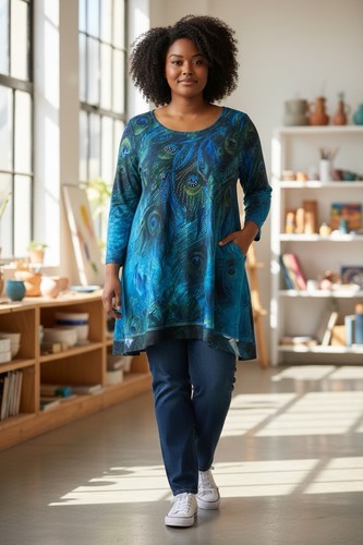 Indigo soul womens peacock - indigo,