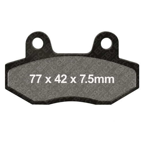 Pair brake pads ebc - pair, sfa086