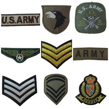 EMBROIDERY CLOTH MILITARY