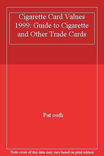 Cigarette card values 1999 - cigarette,