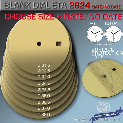 Blank dial eta2824 200 - blank,