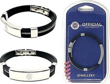 RANGERS FC SILICONE SILVER