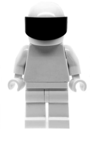 Lego the stig minifig - stig, racing