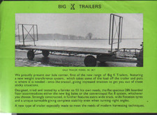 Big K Bale Trailer Brochure Leaflet