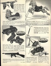 1958 PAPER AD Tonka Toys