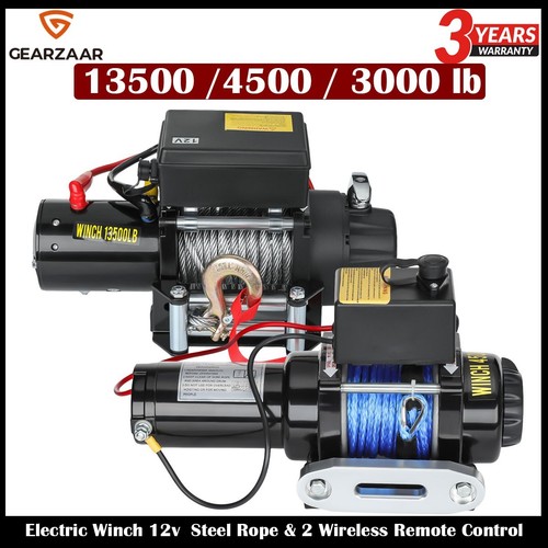 Electric winch 12v - winch, 13500