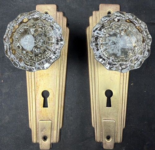 Art deco brass passage - passage, set