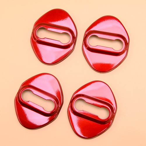 Red car door lock - car, striker