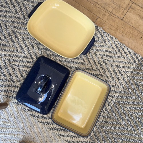 Two denby oven dishes one - dishes, with
